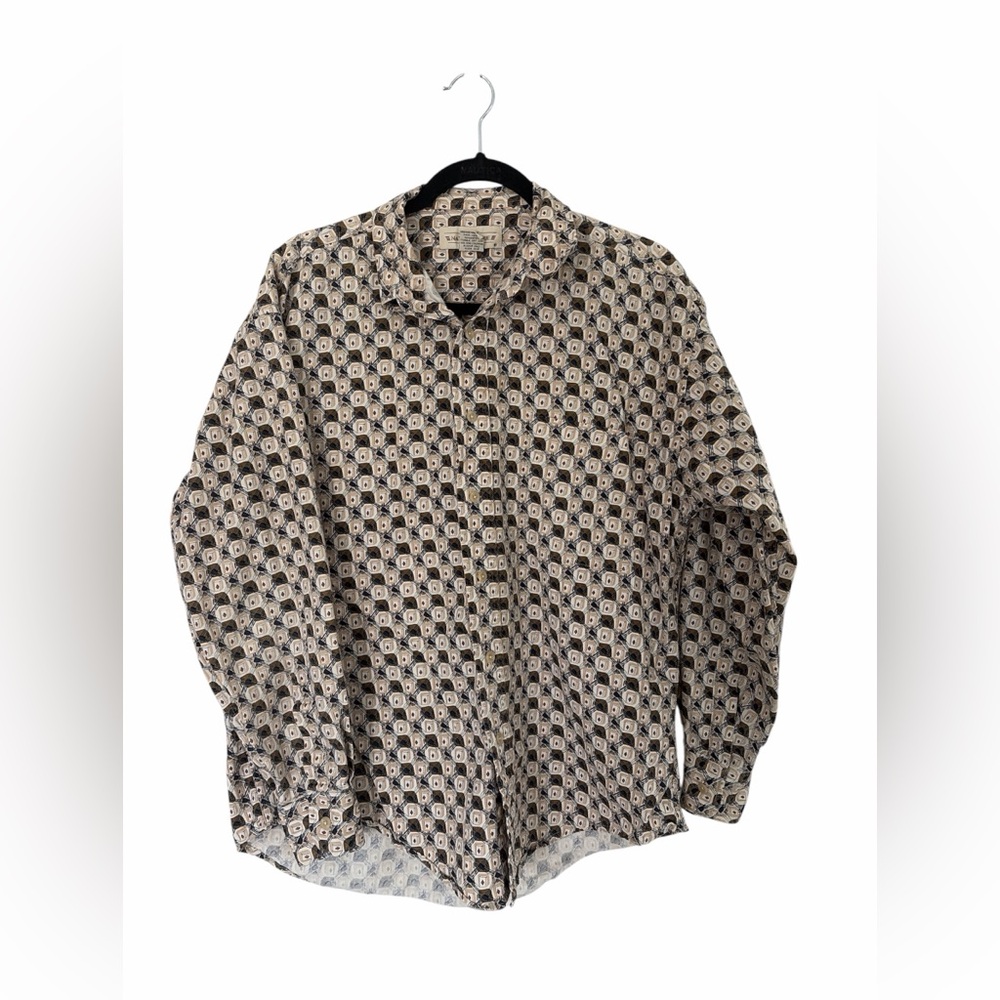 vintage button up‎ shirt